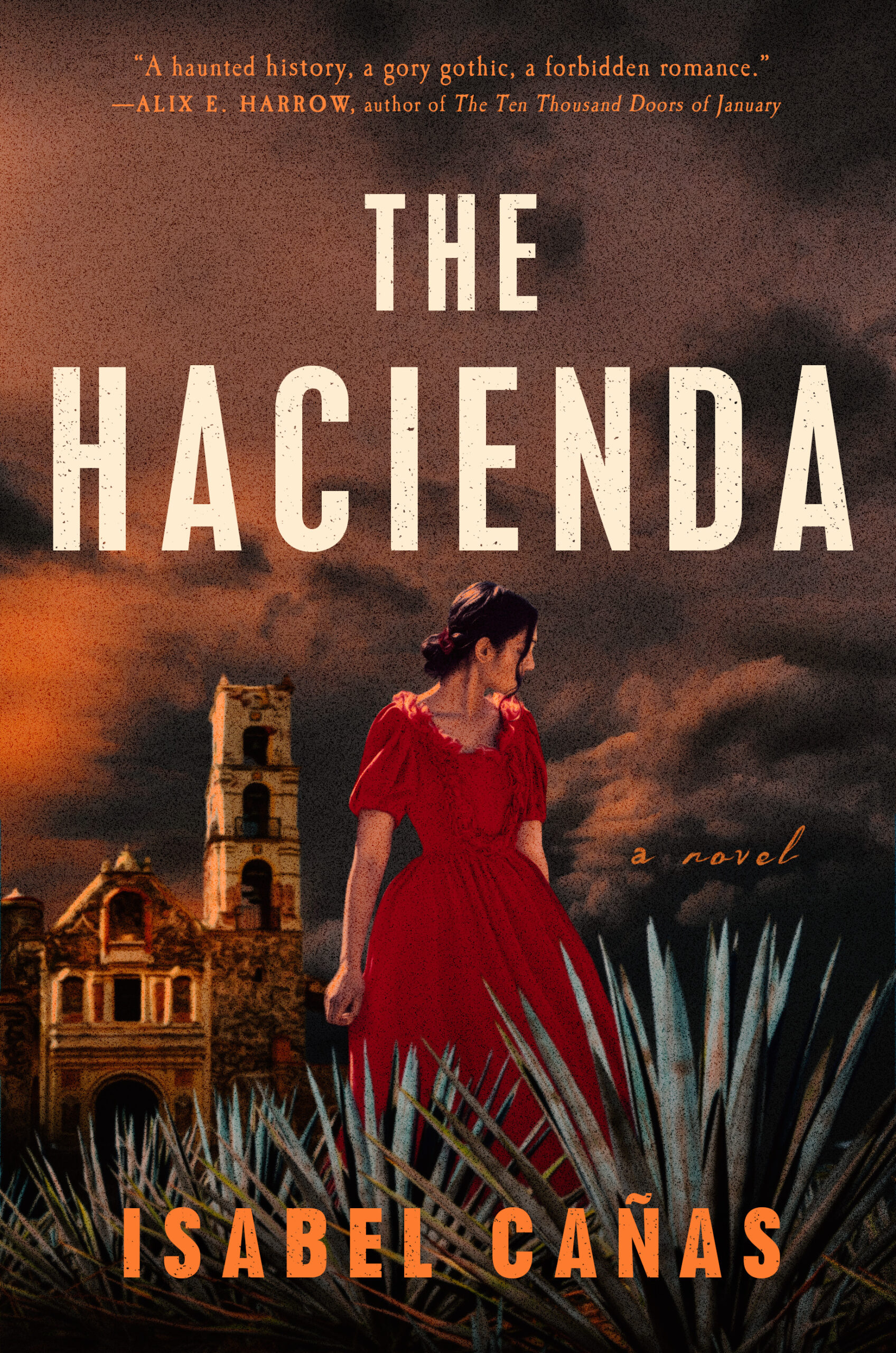 The Hacienda by Isabel Cañas book cover